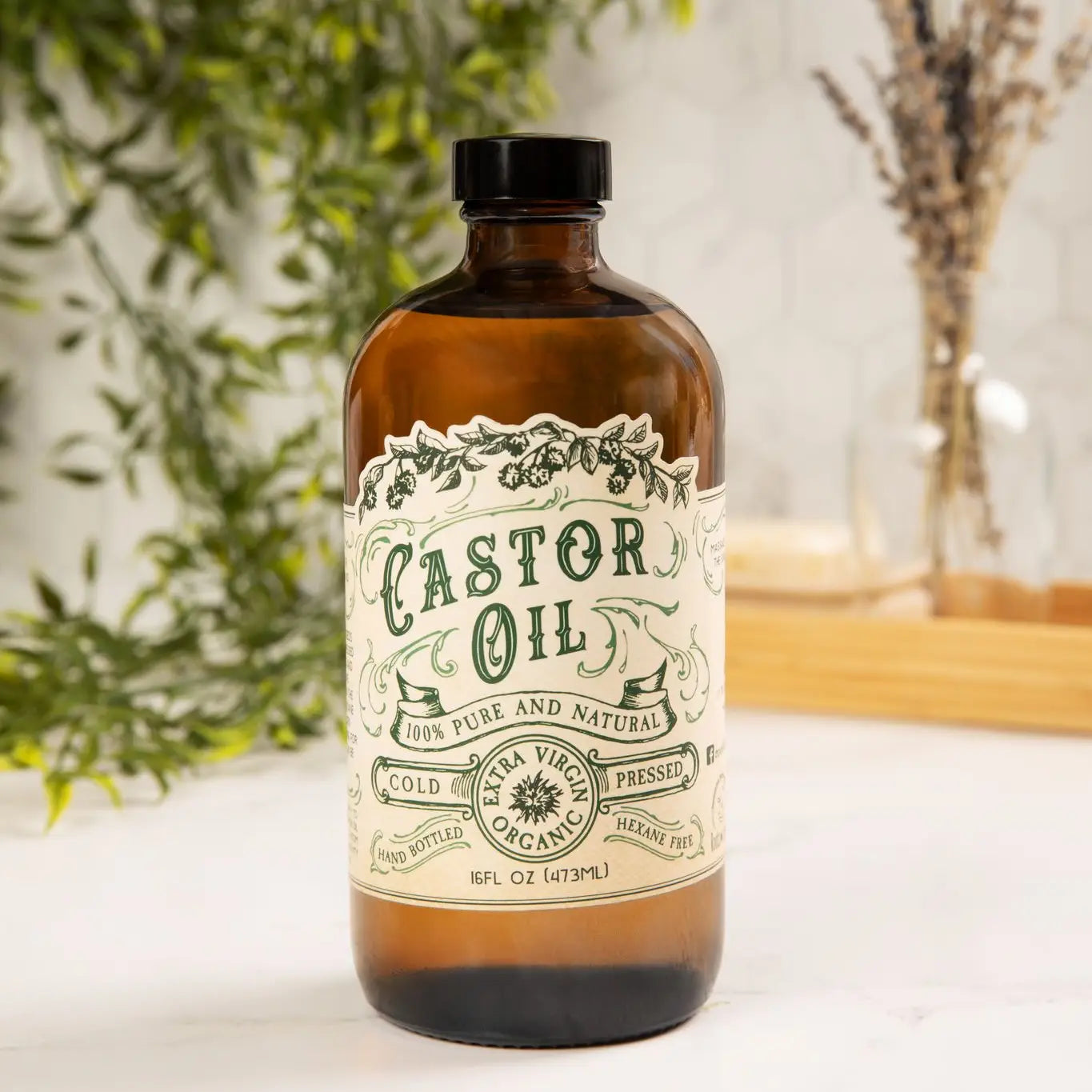 Castor Oil Hexane Free USA Bottled