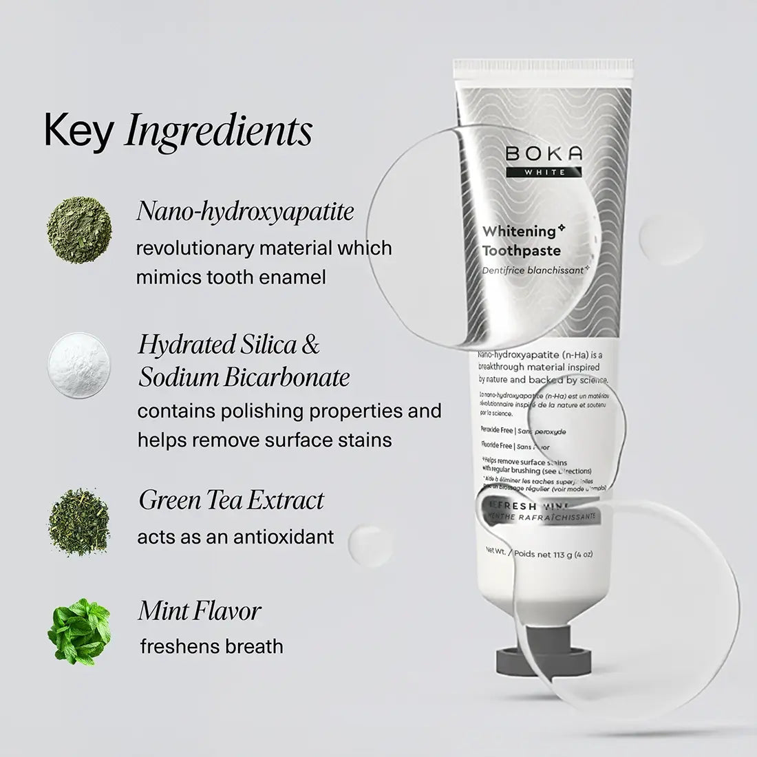 Refresh Mint Whitening* n-Ha Toothpaste