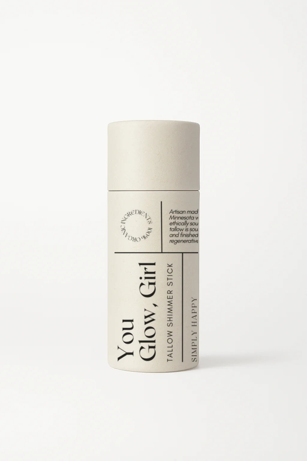 You Glow, Girl – Tallow Shimmer Stick