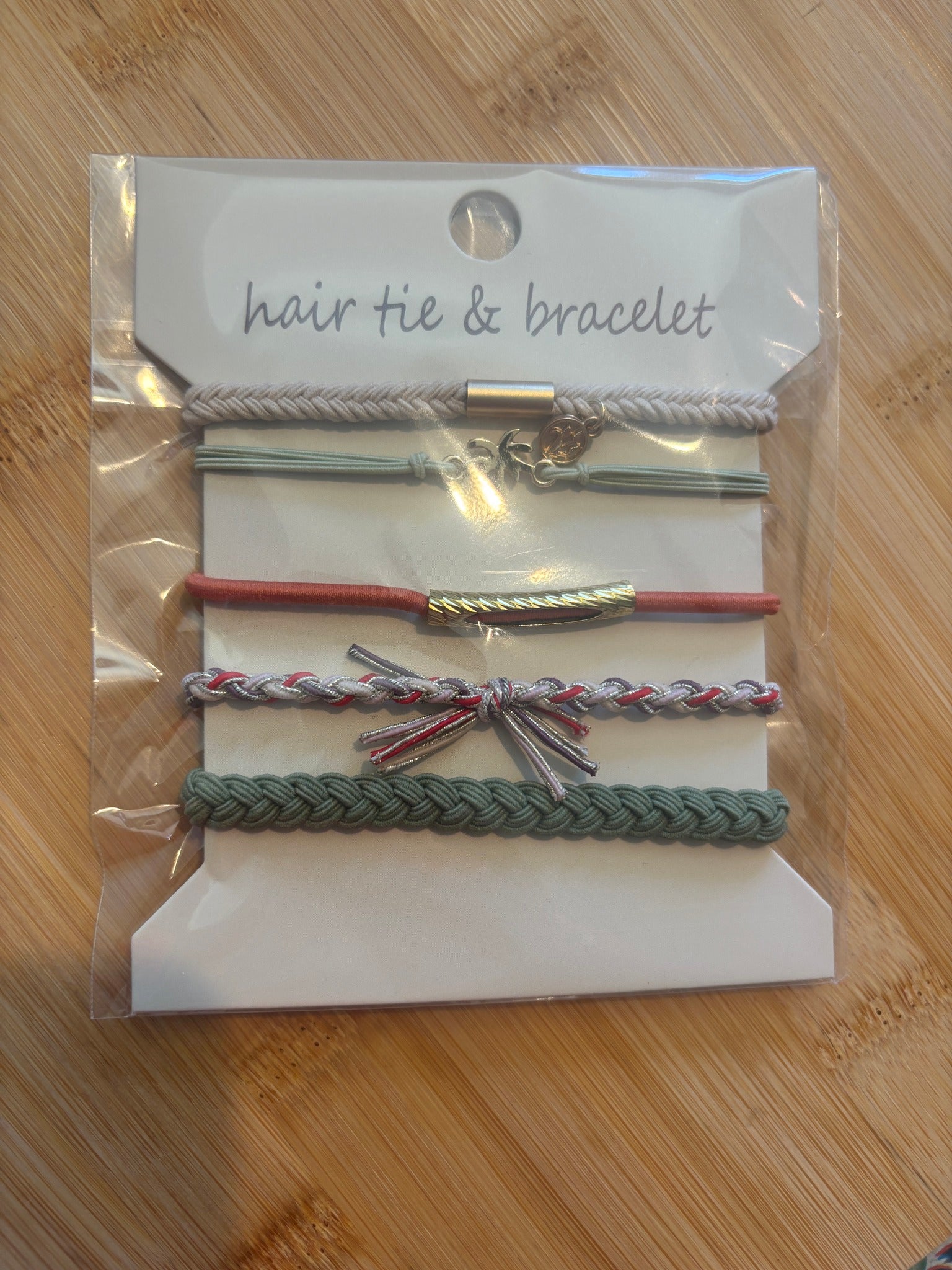 Boho Dual-Function Bracelet Hair Ties